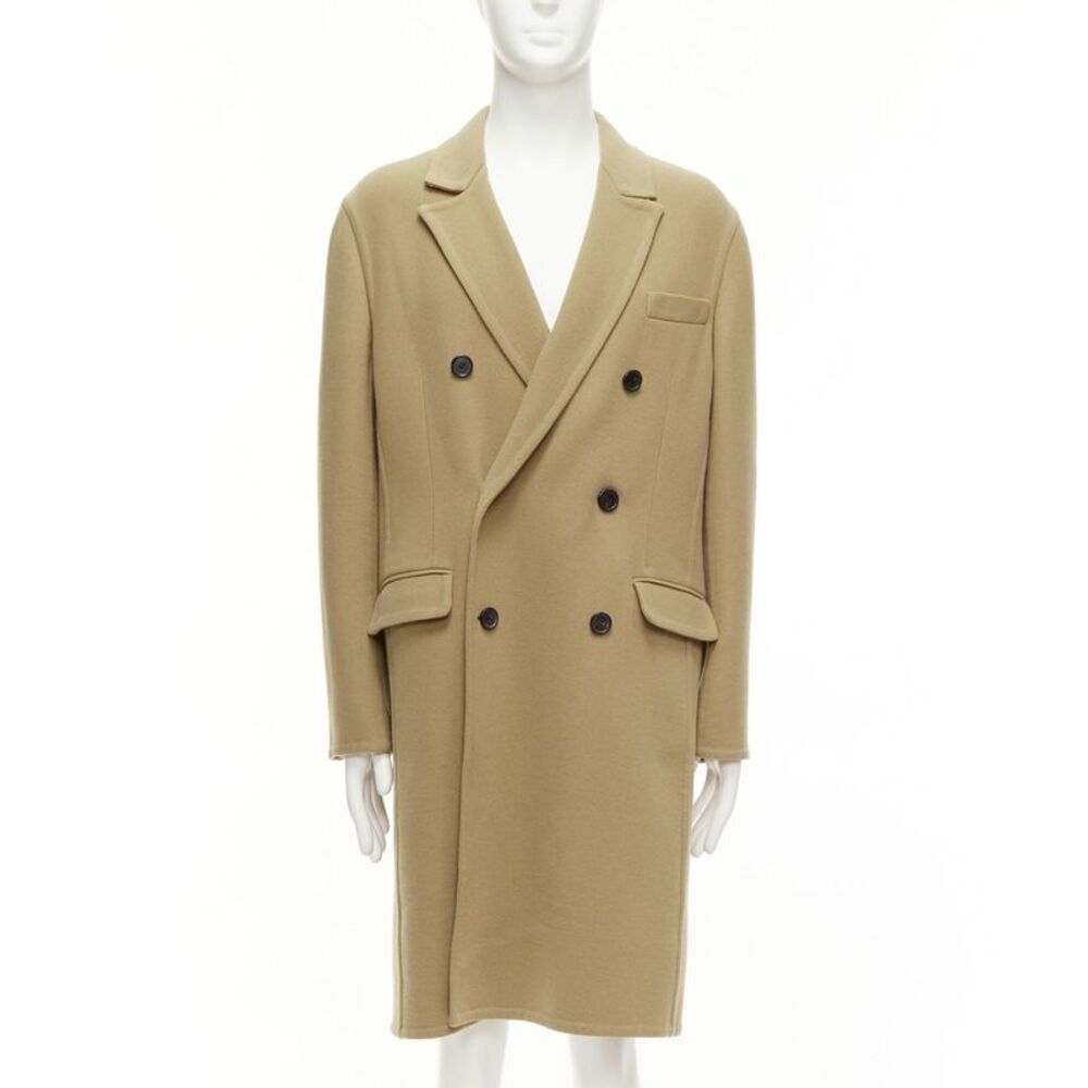 Loewe Wool Cashmere Double Breasted Coat